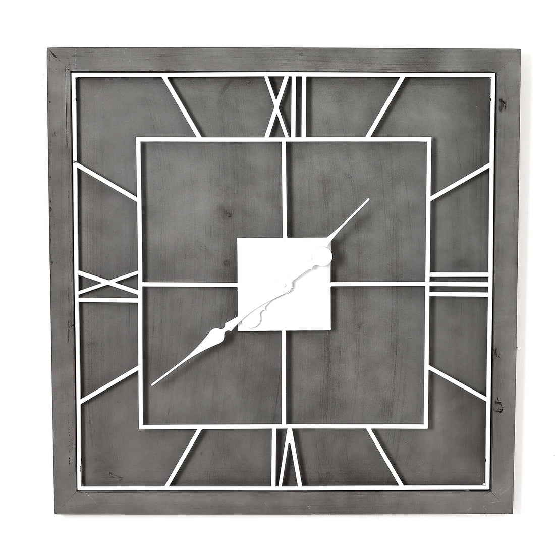 Williston Grey Square Wall Clock – IOVEM