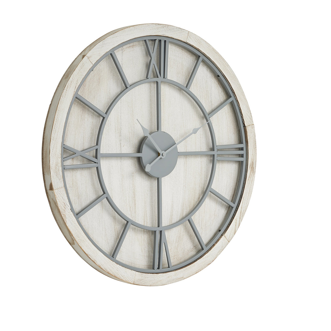 Williston White Wall Clock – IOVEM