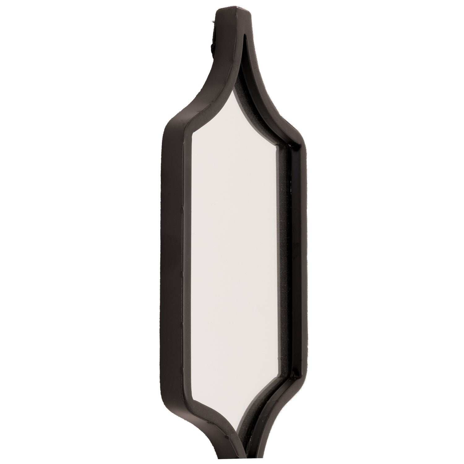 Square Decorative Hanging Collage Mirror in Black detail – IOVEM
