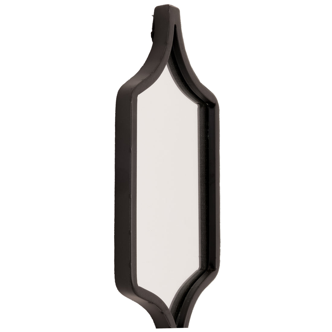 Square Decorative Hanging Collage Mirror in Black detail – IOVEM