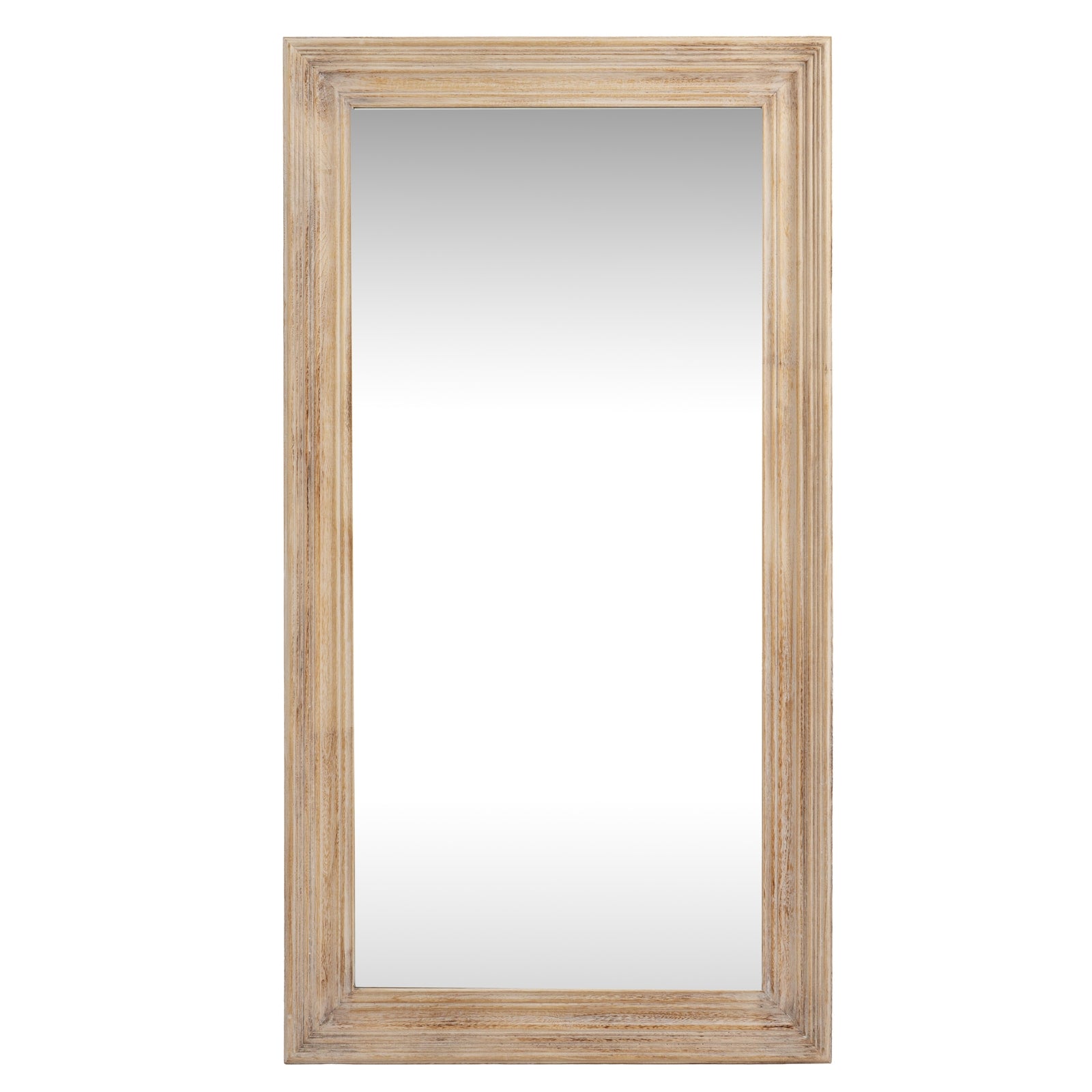 Washed Wood Framed Mirror – IOVEM