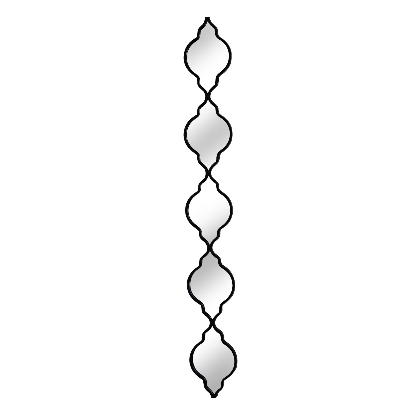 Black Quarterfoil Decorative Hanging Mirror – IOVEM