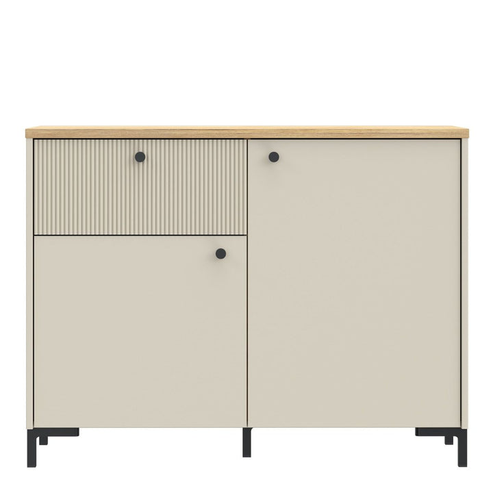 Bixbite Fluted Sideboard in Mauvella Oak & Sand – image 2