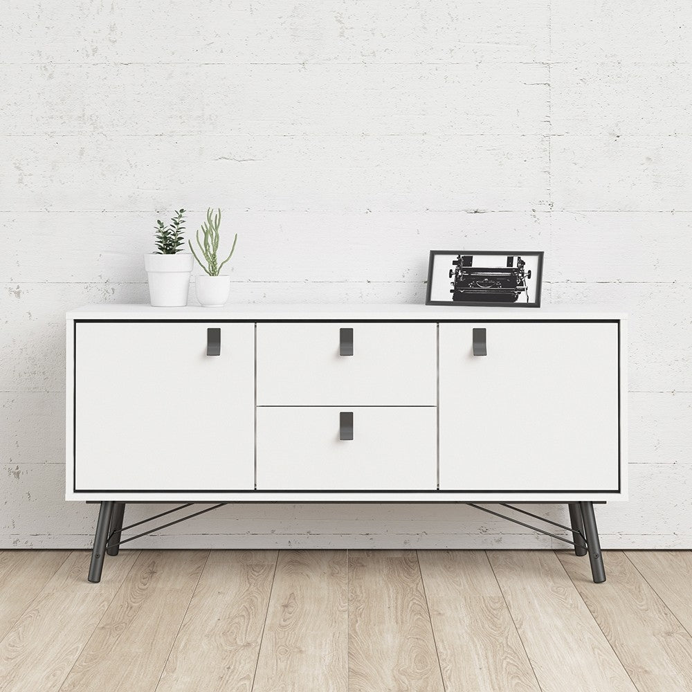 Ry Sideboard 2 doors + 2 drawers in Matt White