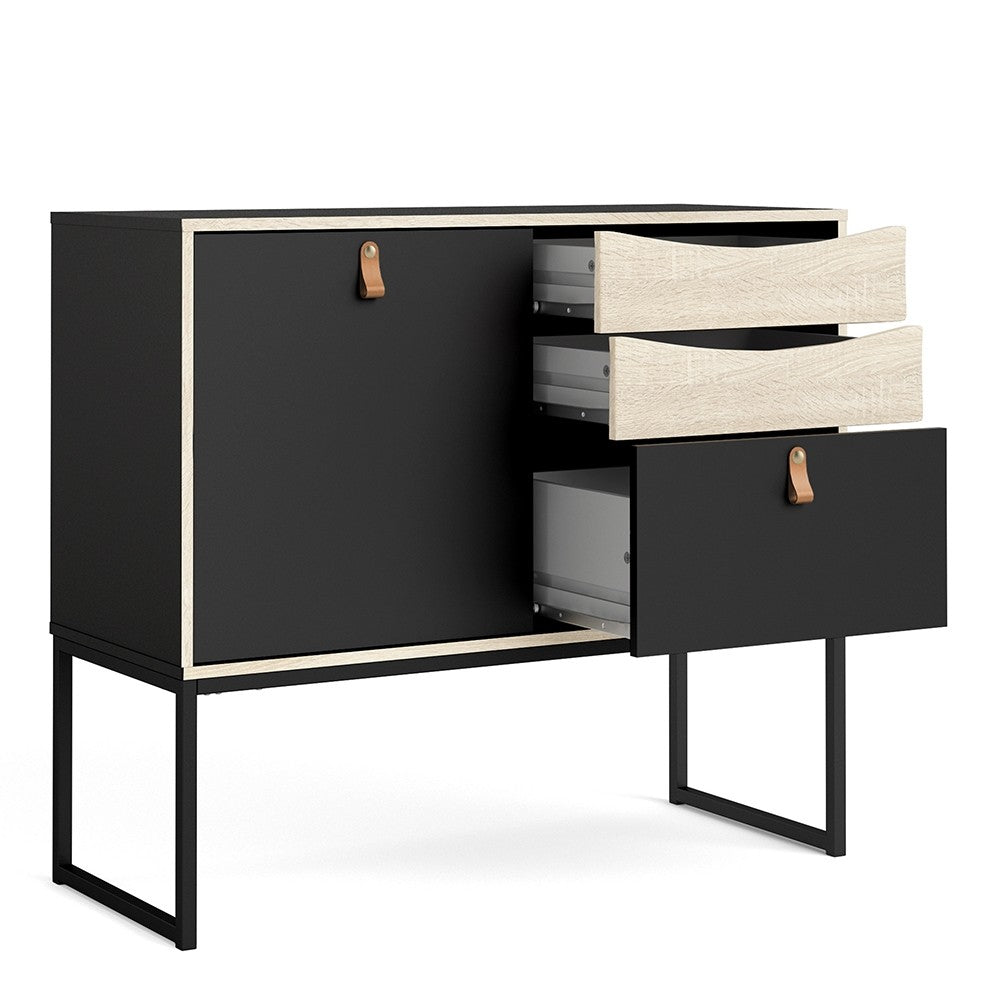 Stubbe Sideboard with 1 door + 3 drawers
